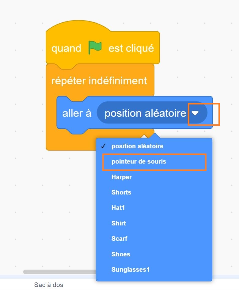 scratch – Magie Mode – 9 – Code baguette scratch - Magie Mode - 9 - Code baguette