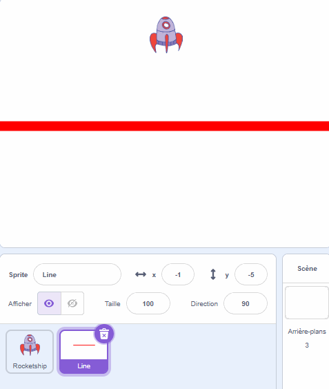 scratch - vengeance de Invaders - laser - 2