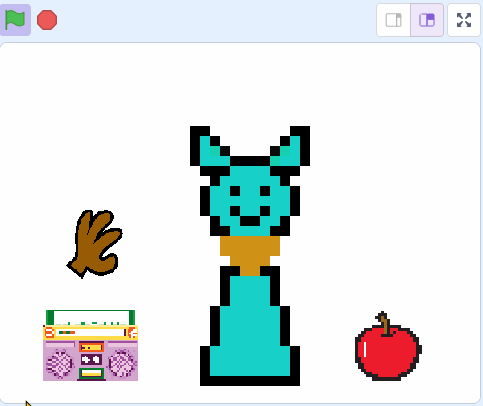 scratch - Tamagotchi - radio - apres code